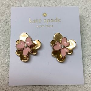 🌸Kate Spade Pansy Blossom Earrings